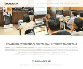 Dongkrak.co.id(Pelatihan/Training (workshop)) Screenshot