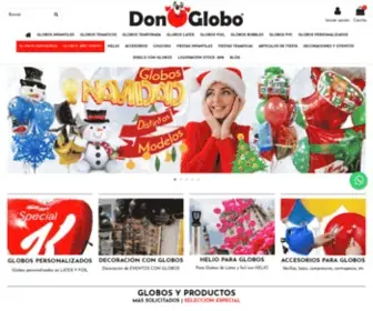 Donglobo.com(Comprar Globos) Screenshot