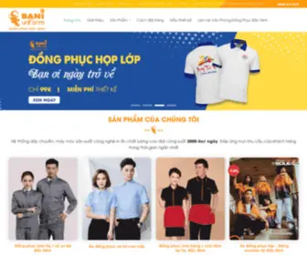 Dongphucbacninh.com(Đồng Phục Bắc Ninh) Screenshot