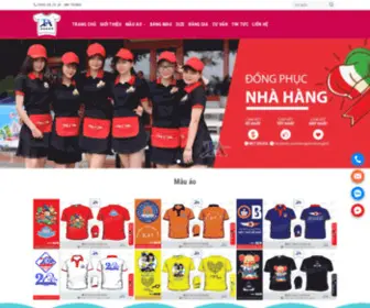 Dongphuctrunganh.com(Đồng Phục TRUNG ANH) Screenshot