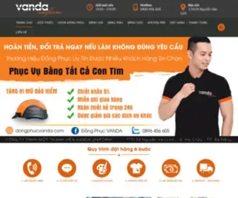 DongphucVanda.com(✅) Screenshot