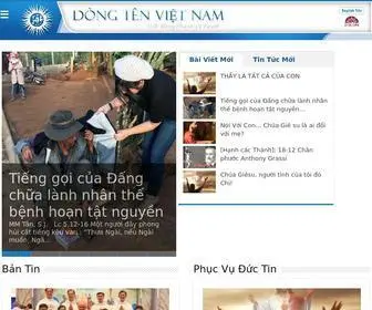 Dongten.net(Dòng Tên) Screenshot