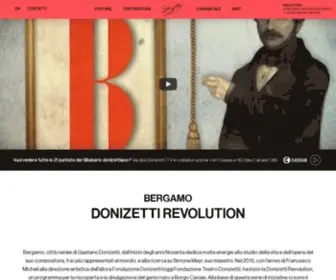 Donizetti.org(Donizetti Opera) Screenshot