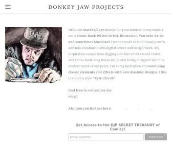 Donkeyjawprojects.com(Donkey Jaw Projects) Screenshot