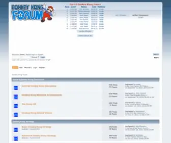 Donkeykongforum.com(Donkey Kong Forum) Screenshot