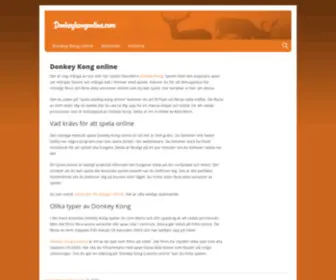 Donkeykongonline.com(Onpage SEO and OFFpage SEO) Screenshot