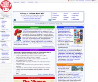 Donkeykongwiki.com(The Super Mario Wiki) Screenshot