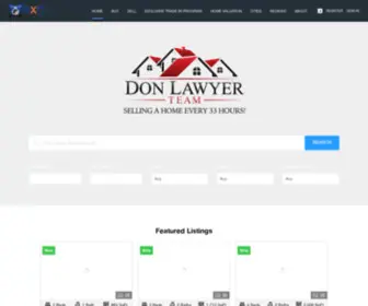 Donlawyer.com(Don Lawyer Real Estate Team) Screenshot