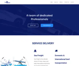 Donlogistics.net(Don Logistics offers sophisticated and innovative Air Cargo services. The air Freight team) Screenshot