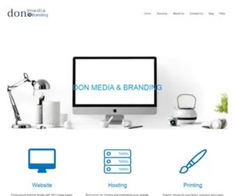 Donmedia.co.za(Donmedia) Screenshot