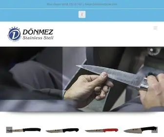 Donmezbicak.com(Dönmez Bıçakçılık) Screenshot