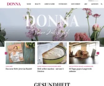 Donna-Magazin.de(Meine Zeit ist jetzt) Screenshot