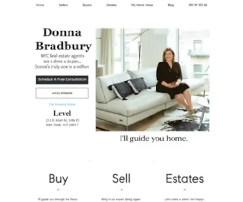 Donnabradbury.com(Donna Bradbury Realty) Screenshot