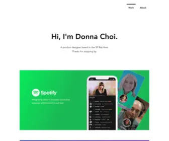 DonnaCDesigns.com(Donna Choi) Screenshot