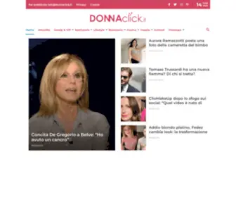 Donnaclick.it(Il magazine sul mondo della Donna) Screenshot