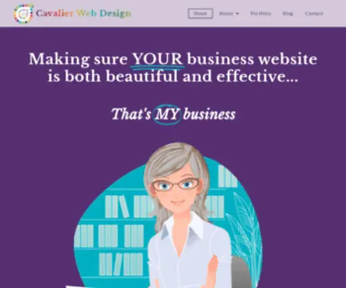 Donnafontenot.com(Making sure your business website) Screenshot