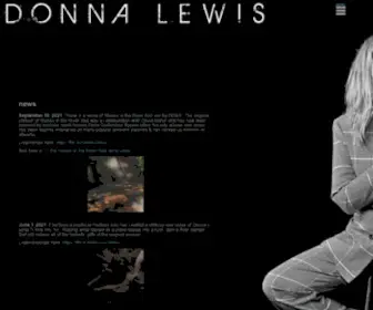 Donnalewis.com(Donna Lewis) Screenshot