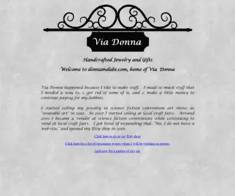 Donnamdube.com(Via Donna) Screenshot