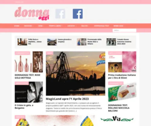 Donnaoggi.it(Donnaoggi) Screenshot