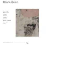 Donnaquinnpaintings.com(Donna Quinn) Screenshot