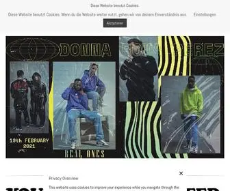 Donnaromaperez.de(Willkommen auf der website von donna roma perez) Screenshot