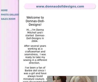 Donnasdolldesigns.com(Donnasdolldesigns) Screenshot