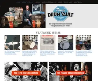 Donnbennett.com(Donn's Drum VaultDonn Bennett’s Drum Vault) Screenshot