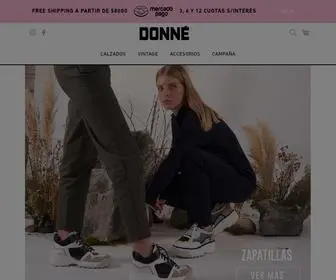 Donne.com.ar(Inicio) Screenshot