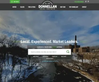 Donnellanonline.com(Donnellan Real Estate) Screenshot