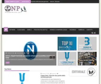 Donnenelpallone.com(Donne Nel Pallone) Screenshot