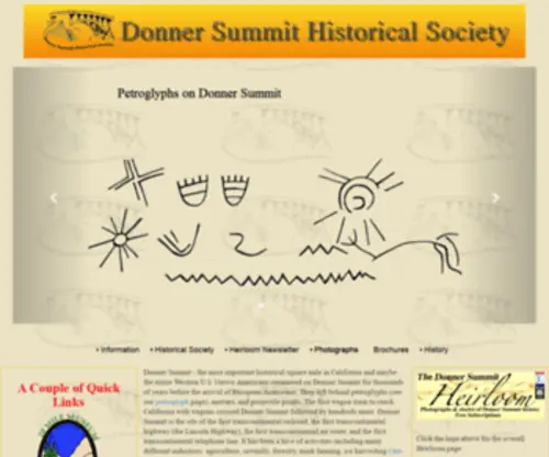 Donnersummithistoricalsociety.org(Donnersummithistoricalsociety) Screenshot