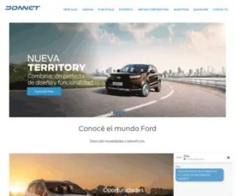 Donnet.com.ar(Concesionario Oficial Ford) Screenshot