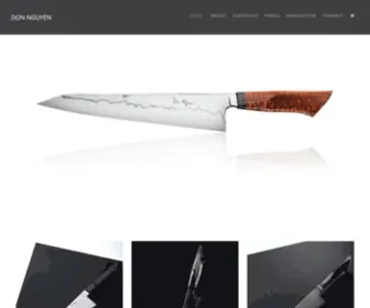Donnguyenknives.com(Don Nguyen Knives) Screenshot