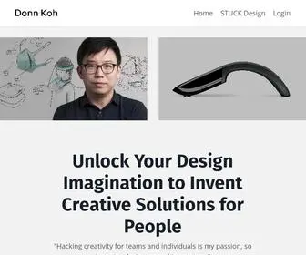 Donnkoh.com(Donn Koh) Screenshot