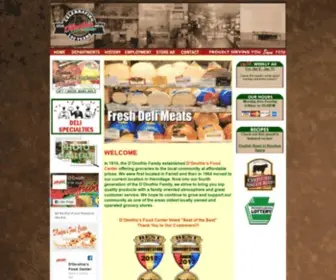 Donofriosfoodcenter.com(Donofrios Food Center) Screenshot