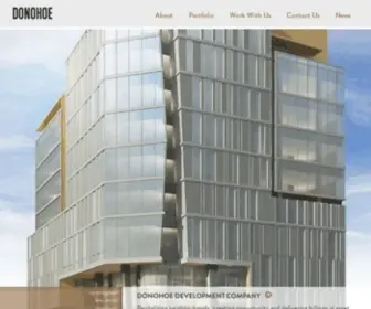 Donohoe.com(Corporate Home) Screenshot