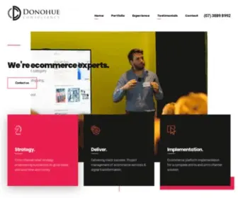 Donohueconsultancy.com.au(Ecommerce Agency Solutions) Screenshot