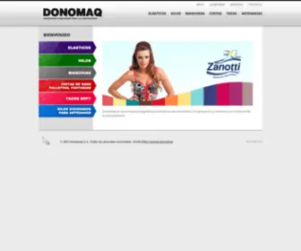 Donomaq.com(Donomaq S.A) Screenshot