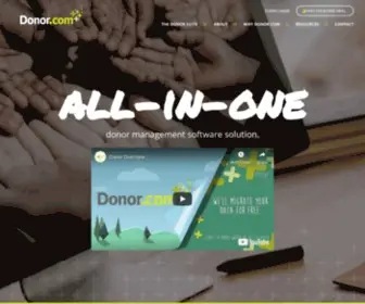 Donor.com(Home) Screenshot