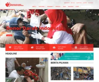 Donordarah.org(Komunitas Relawan Donor Darah Indonesia) Screenshot