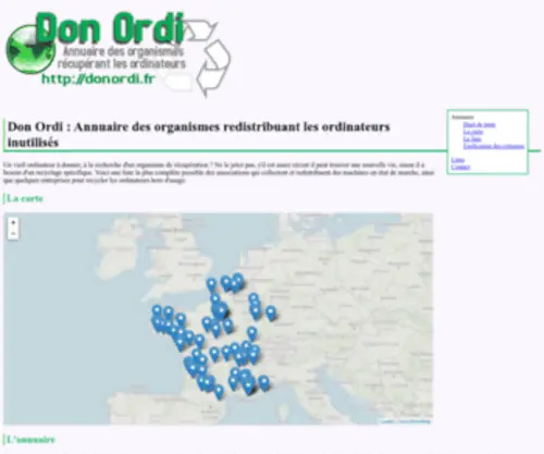 Donordi.fr(Don Ordinateur) Screenshot