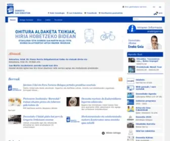 Donostia.eus(Hasierako orria) Screenshot