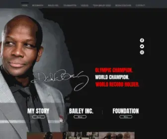 Donovanbailey.com(Donovan Bailey) Screenshot