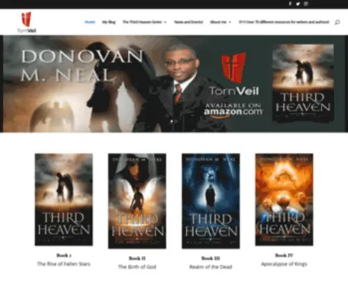 Donovanmneal.com(TornVeil) Screenshot