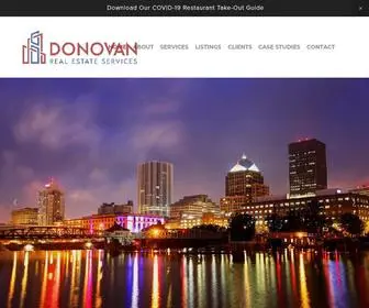 Donovanres.com(Donovan Real Estate Services) Screenshot