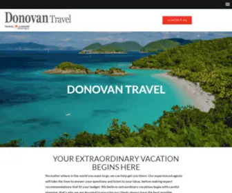 Donovantravel.com(Donovantravel) Screenshot