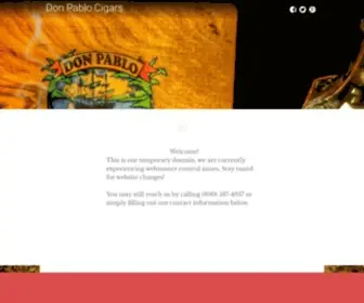 Donpablocigars.co(Donpablocigars) Screenshot