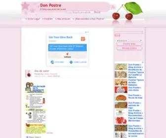 Donpostre.com(Don Postre) Screenshot