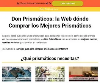 Donprismaticos.com(Don) Screenshot