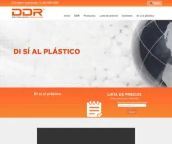 Donramis.com.mx(Distribución de Resinas Plásticas) Screenshot